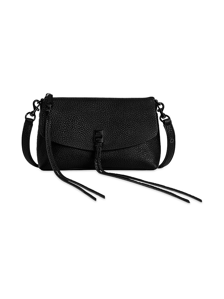 Darren Leather Top-Zip Satchel Bag