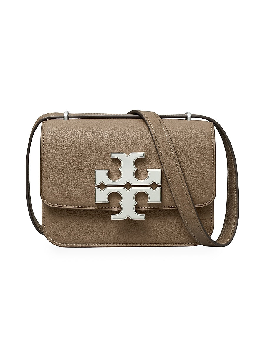 Small Eleanor Pebbled Leather Crossbody Bag