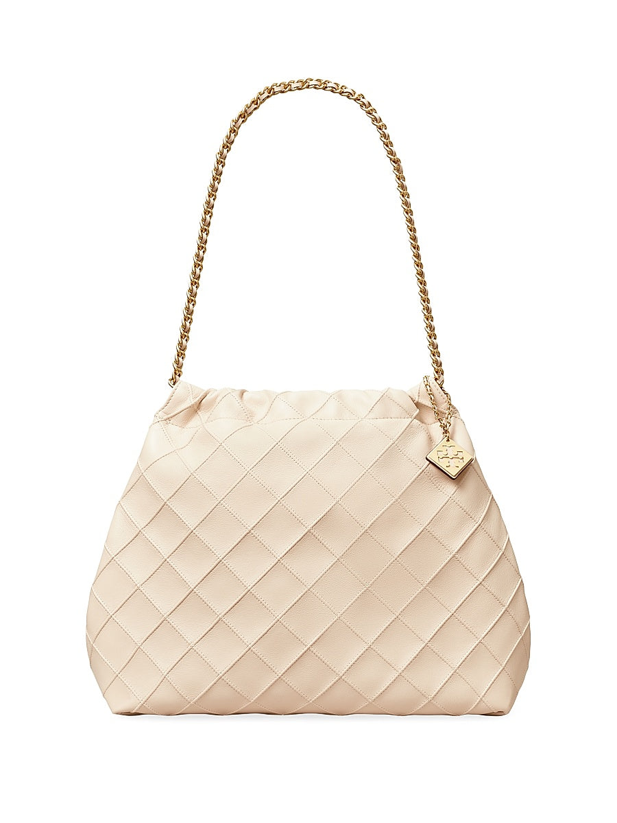 Large Fleming Soft Leather Hobo Bag