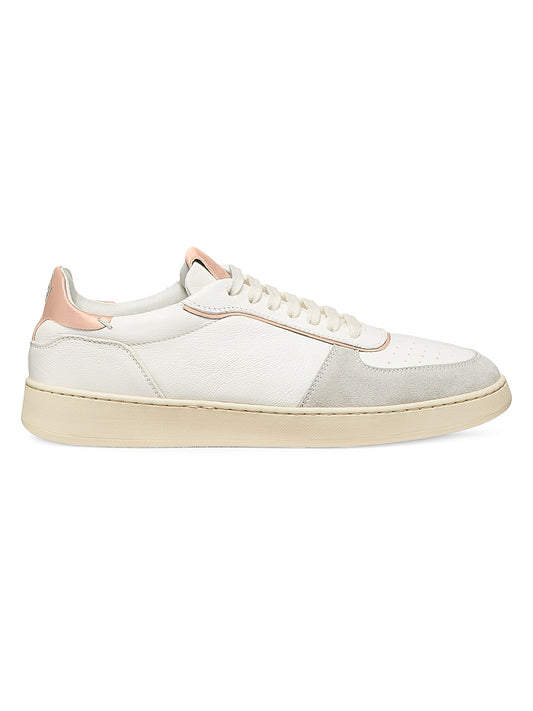 Derby Leather & Suede Low-Top Sneakers