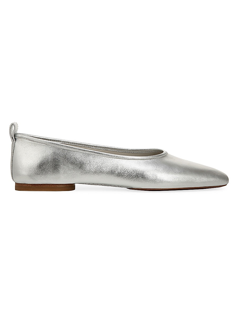 Vivian Leather Flats
