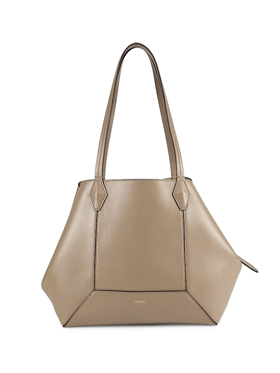 ​Diamond Medium Leather Tote Bag