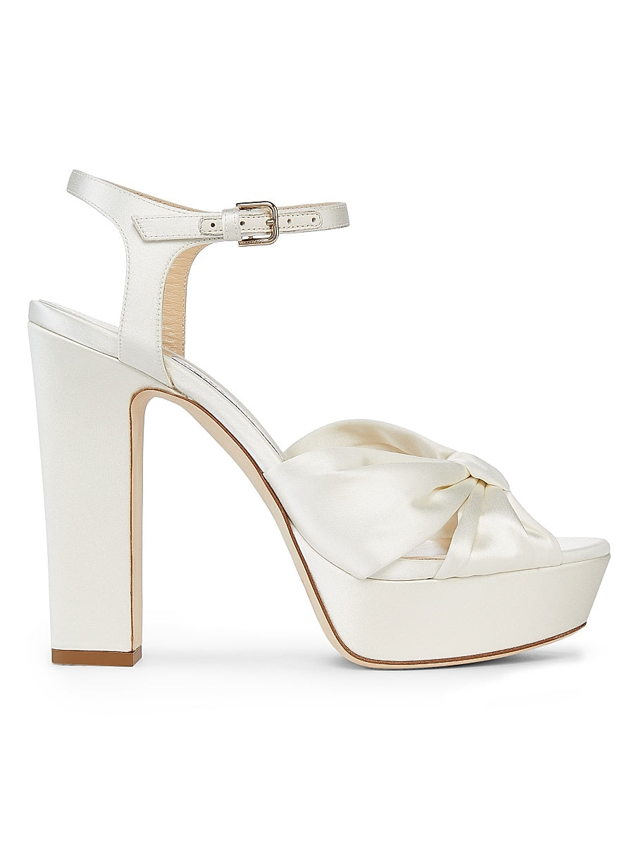 Heloise 120MM Satin Platform Sandals