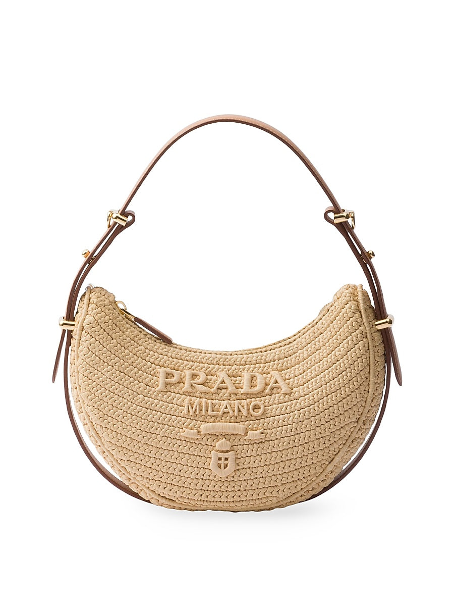 Prada Arqu&eacute; Crochet Shoulder Bag