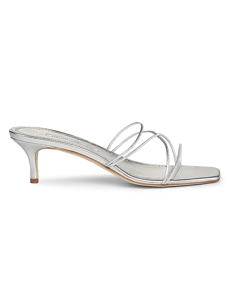 Ninfemu 50MM Leather Sandals
