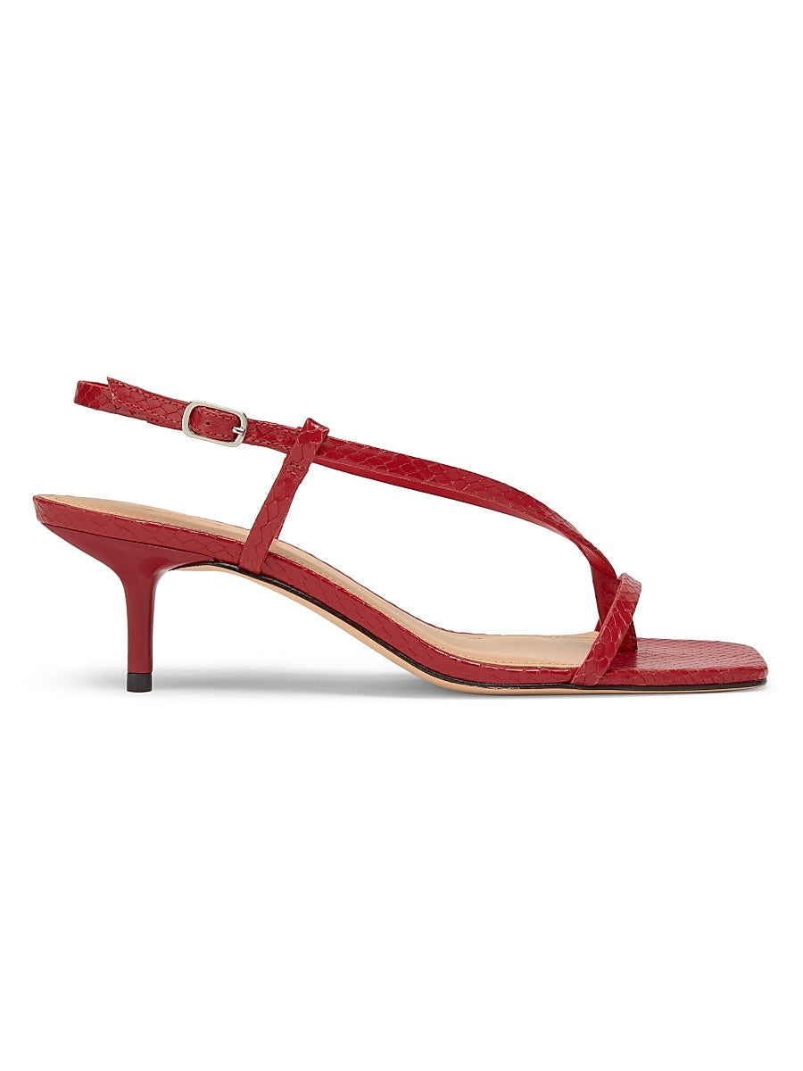 Barely There 50MM Leather Sandals
