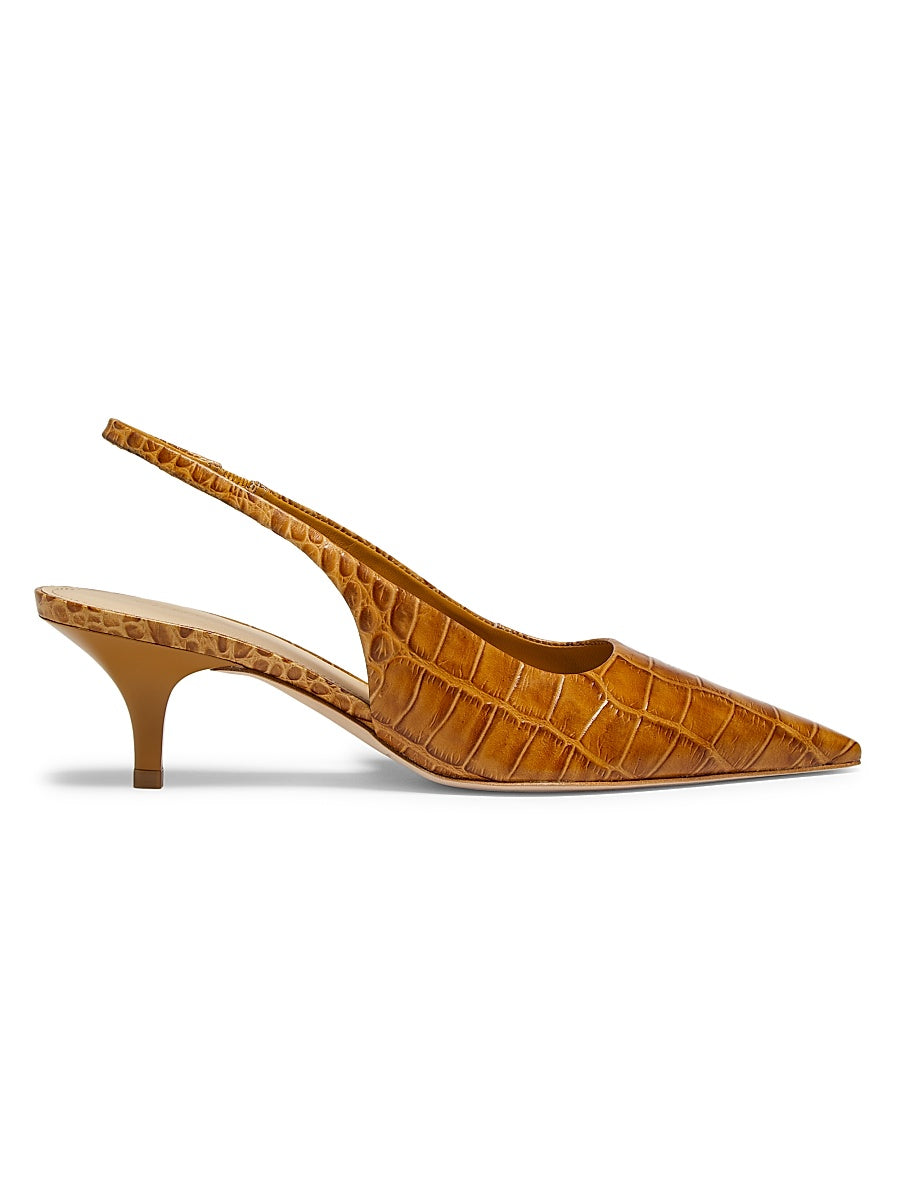 40MM Kitten-Heel Slingback Pumps