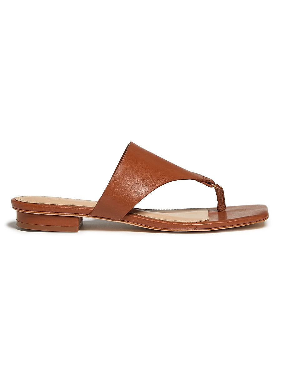 Ring Leather Sandals