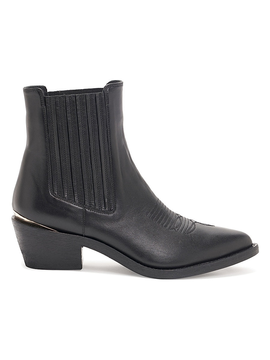 55MM Loulou Suede Ankle Boots
