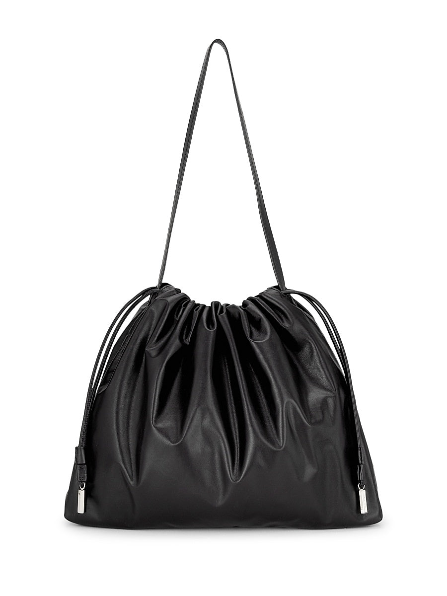 Angy Leather Hobo Bag