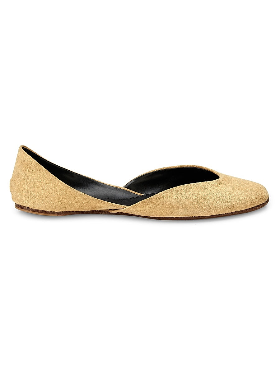 Gemma Suede Ballet Flats