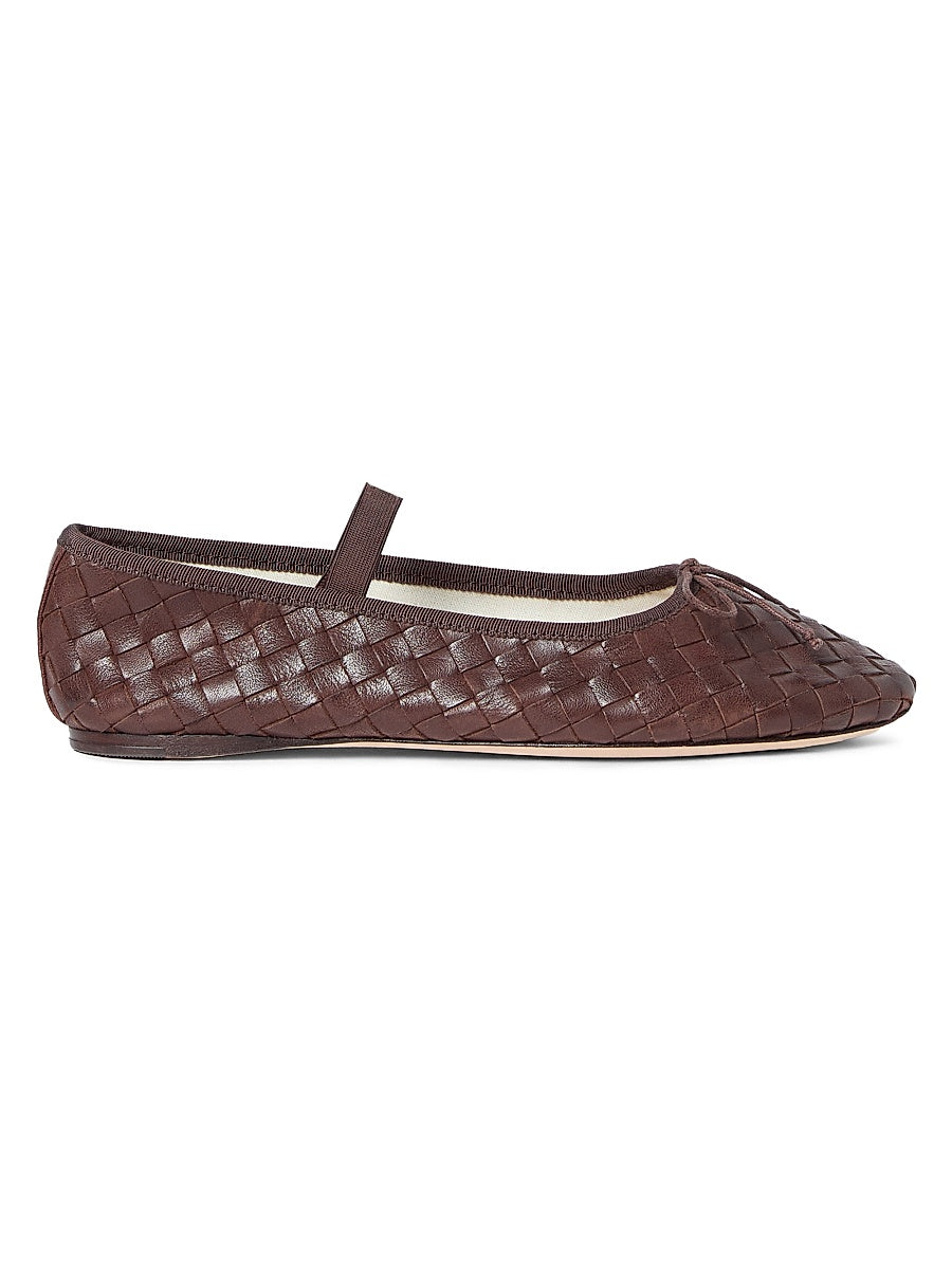 Leonie Leather Ballet Flats