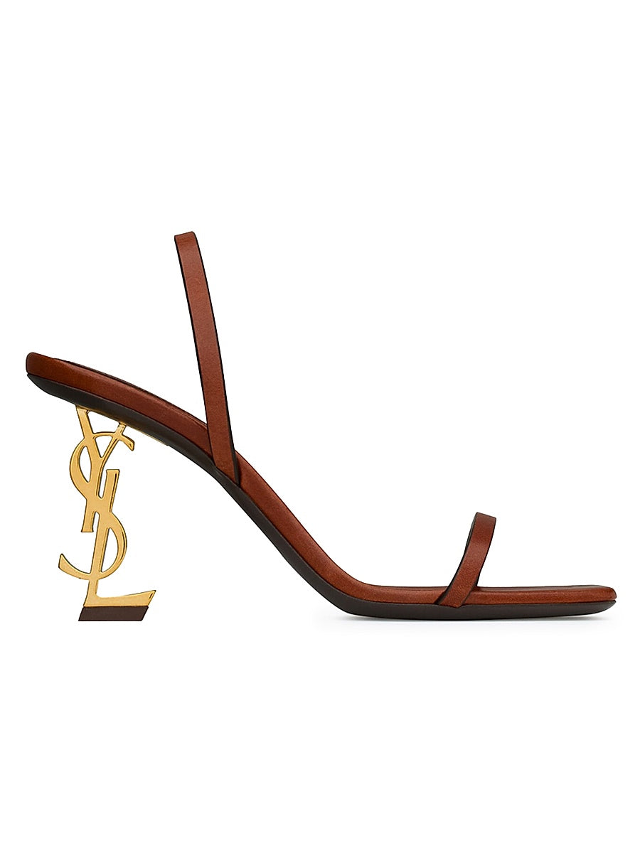 Opyum Slingback Sandals in Vegetable-Tanned Leather