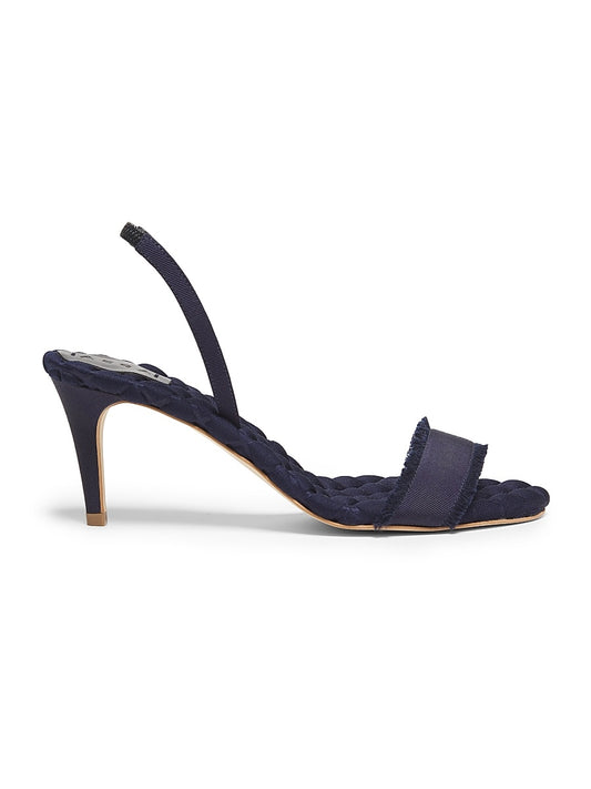 Claudia 75MM Grosgrain Slingback Sandals