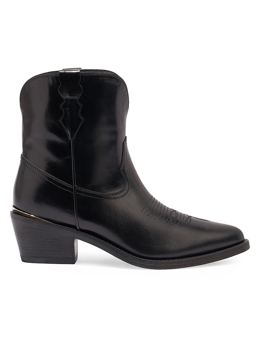 Julia 55MM Leather Ankle Boots