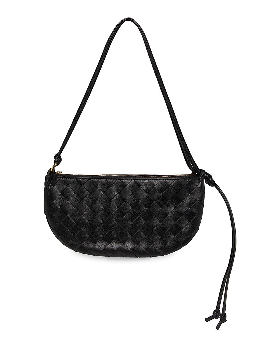 Gemellini Intrecciato Leather Double Pouch
