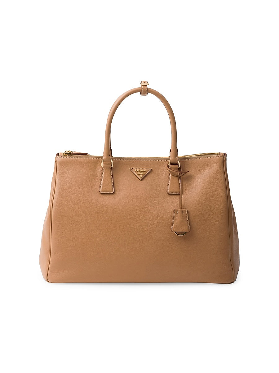 Extra-Large Galleria Leather Bag