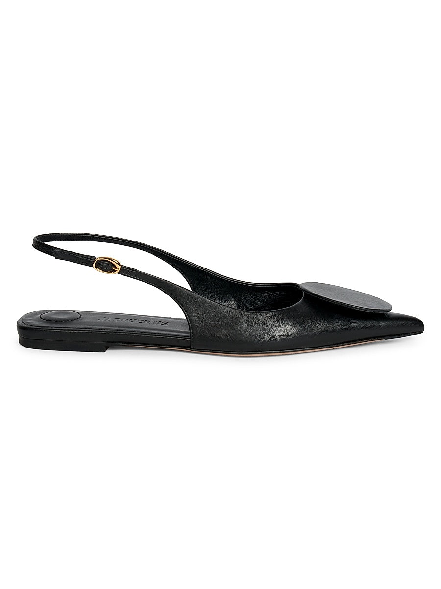 Les Slingbacks Leather Flats