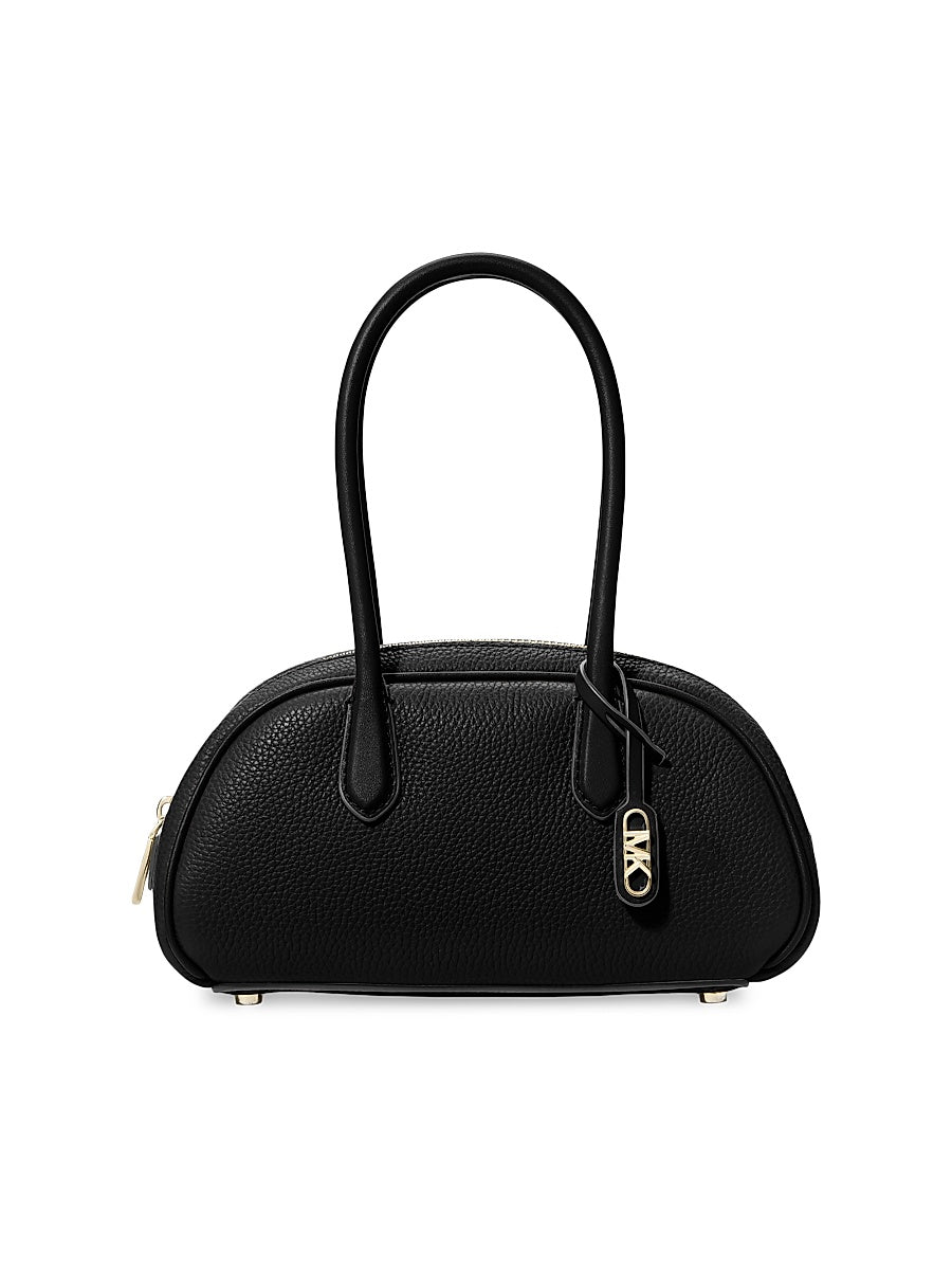 Lulu Small Leather Top Handle Satchel