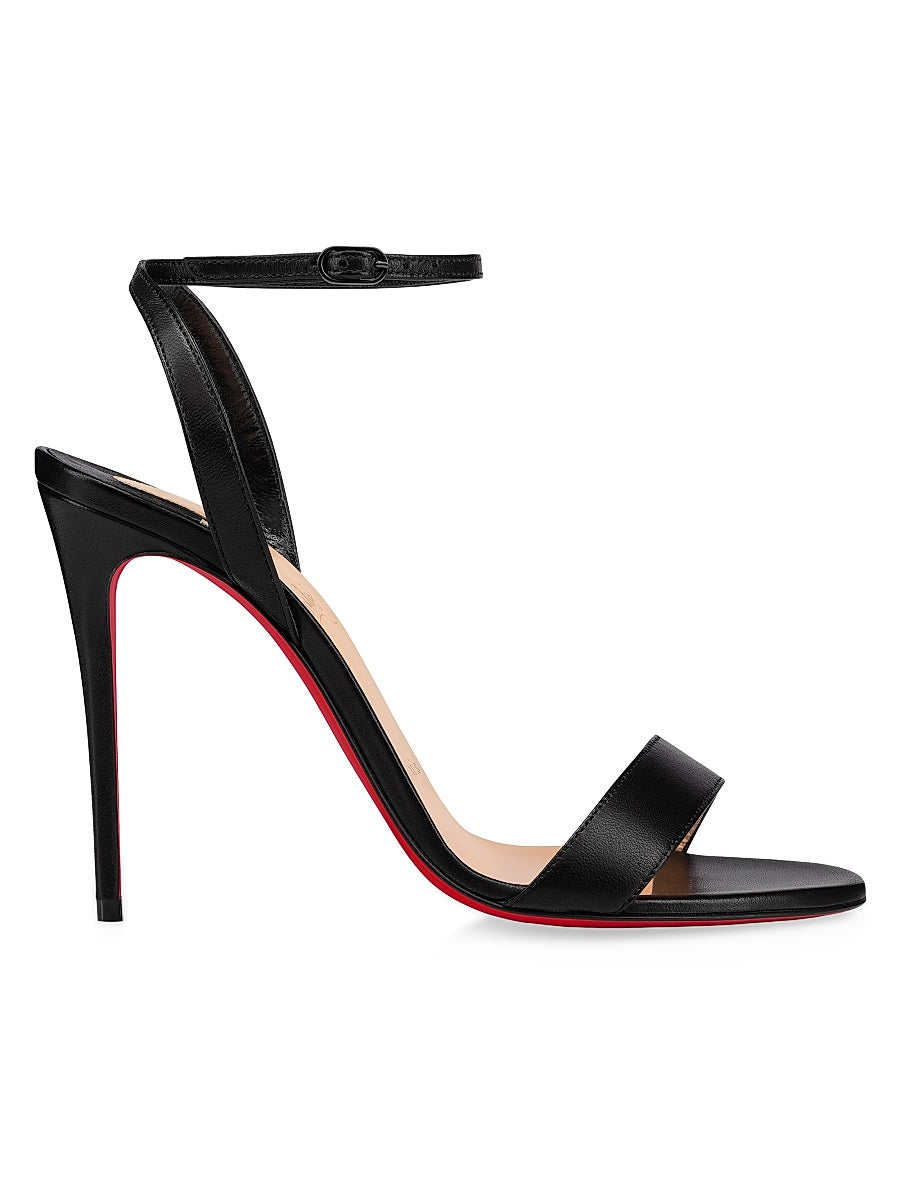 Loubigirl 100MM Leather Sandals