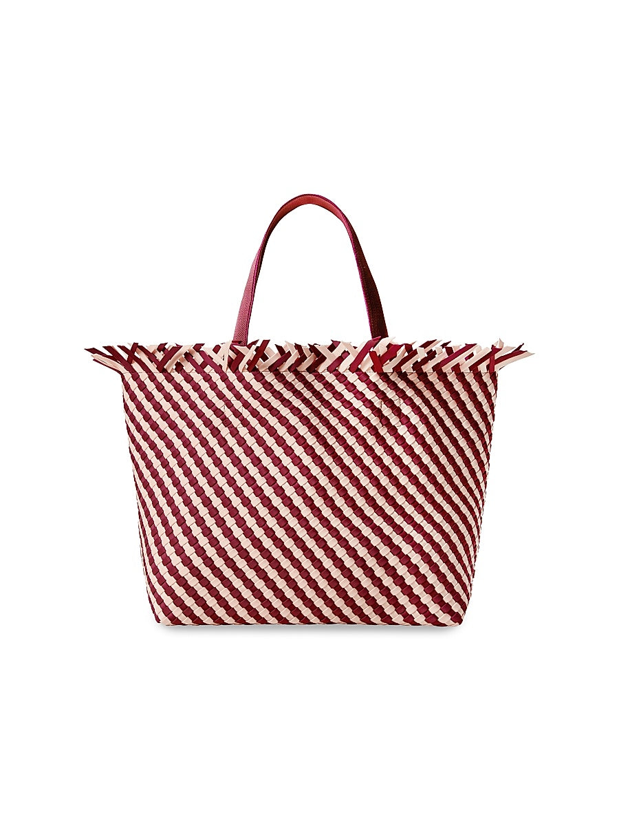 Havana Large Stripe Tote Bag
