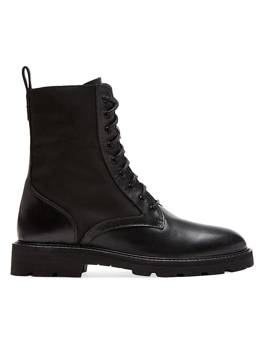 Quint 40MM Leather &amp; Nylon Booties