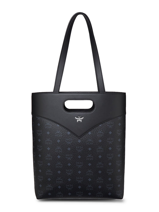 Diamond Visetos Monogram Canvas Tote Bag