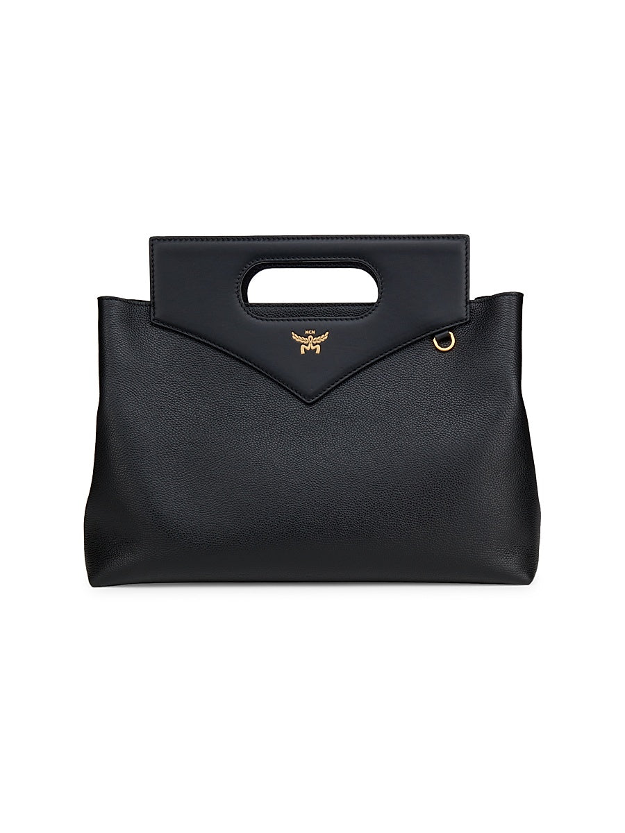 Large Diamant Leather Top Handle Bag