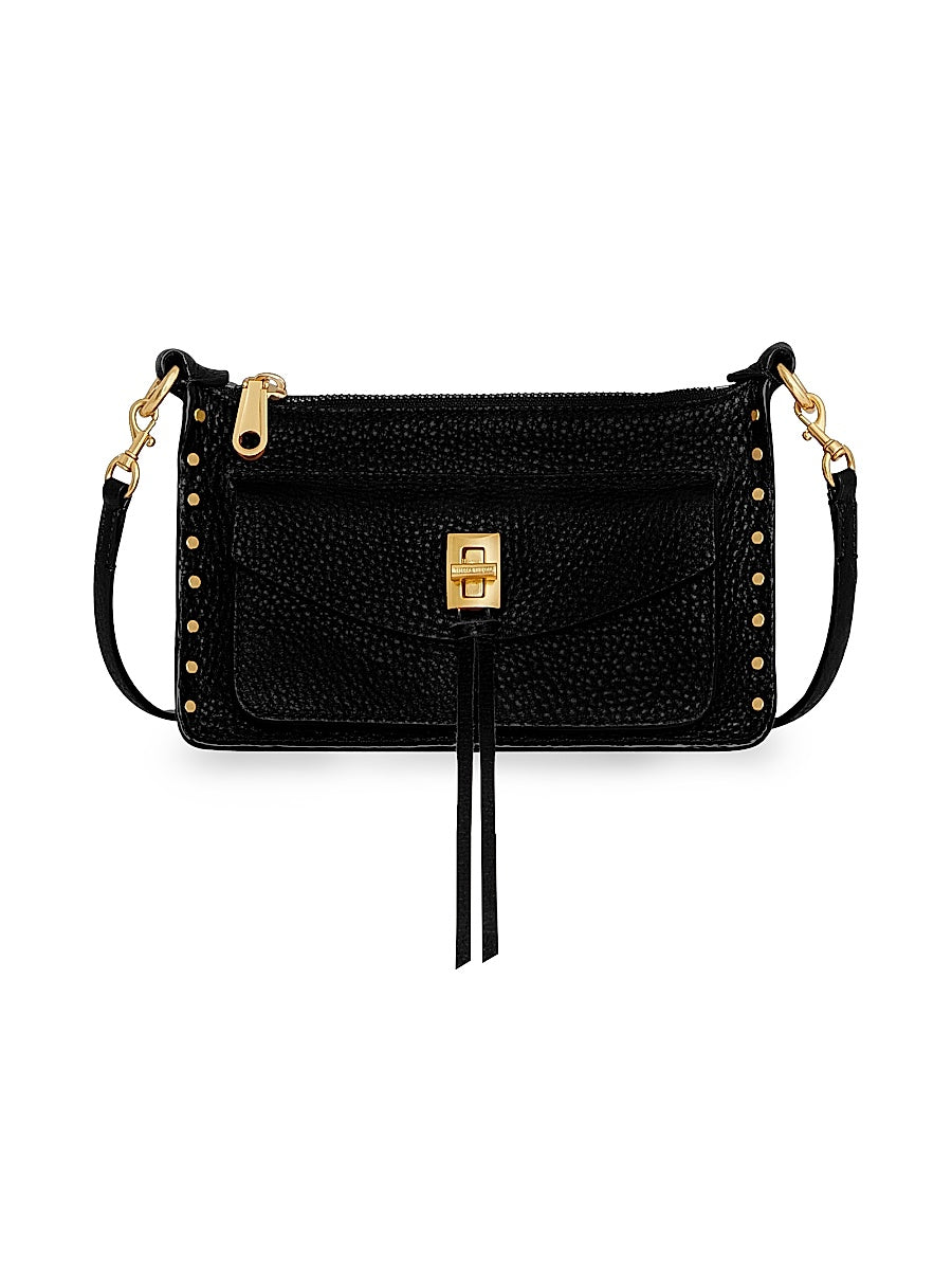 Darren Mini Leather Crossbody Bag