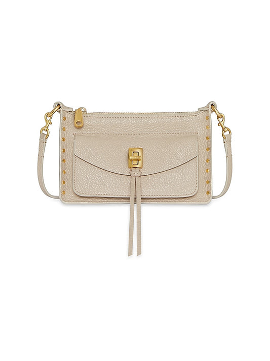 Darren Mini Leather Crossbody Bag