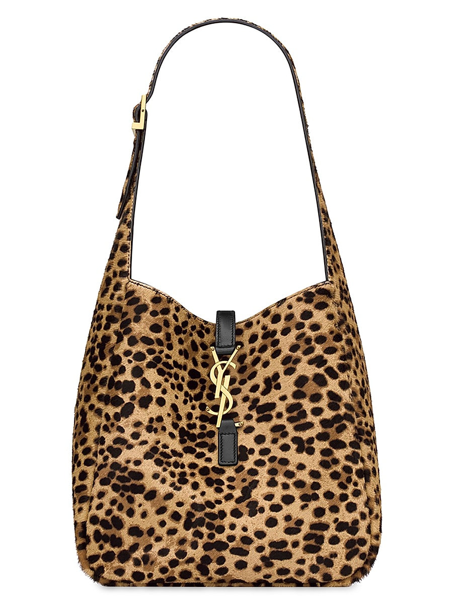 Le 5 ÿ 7 Supple Small Bag in Pony Hair Leather