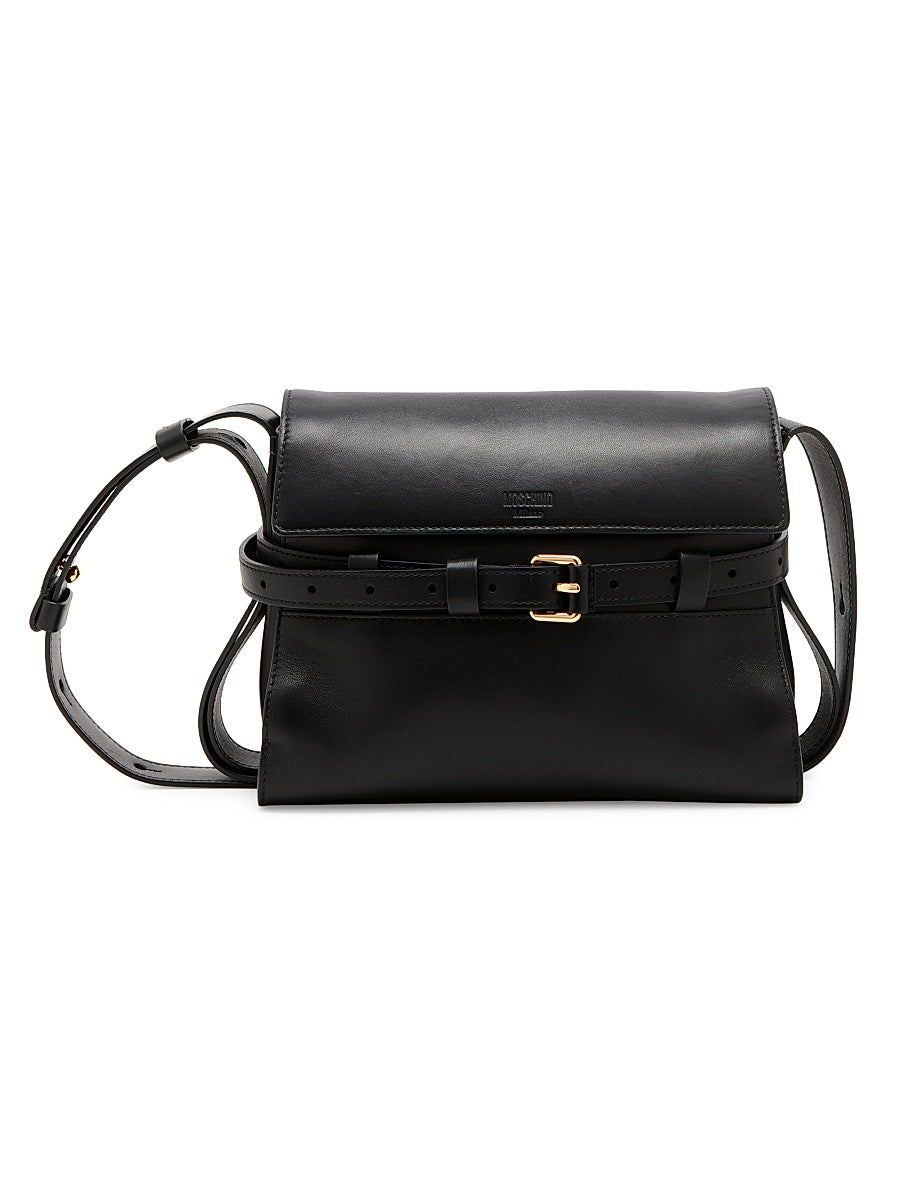 Leather Belting Shoulder Bag