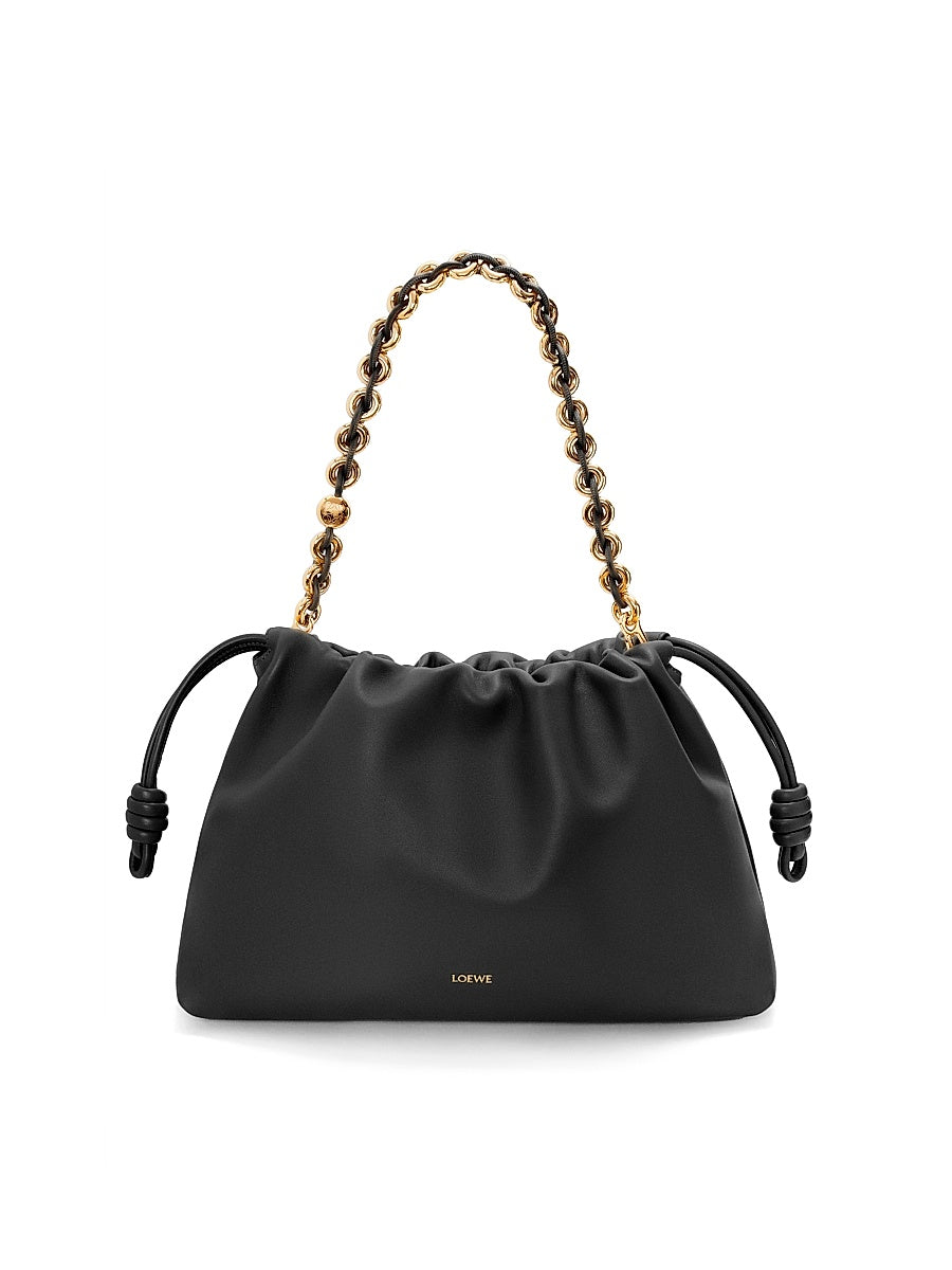 Large Flamenco Leather Shoulder Bag