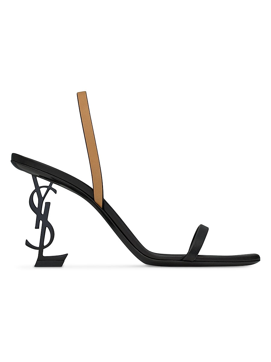 Opyum Slingback Sandals in Smooth Leather