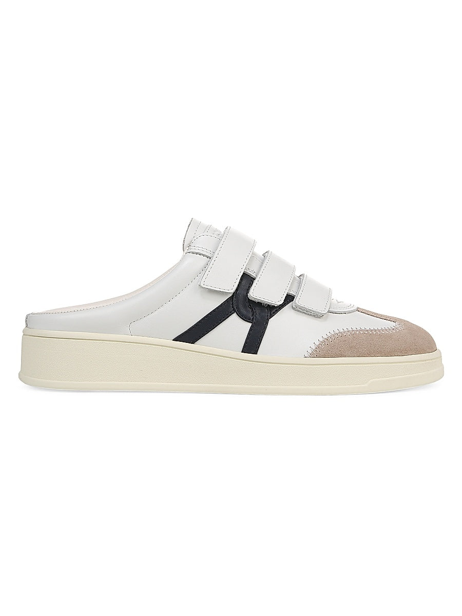Reagan Leather Mule Sneakers