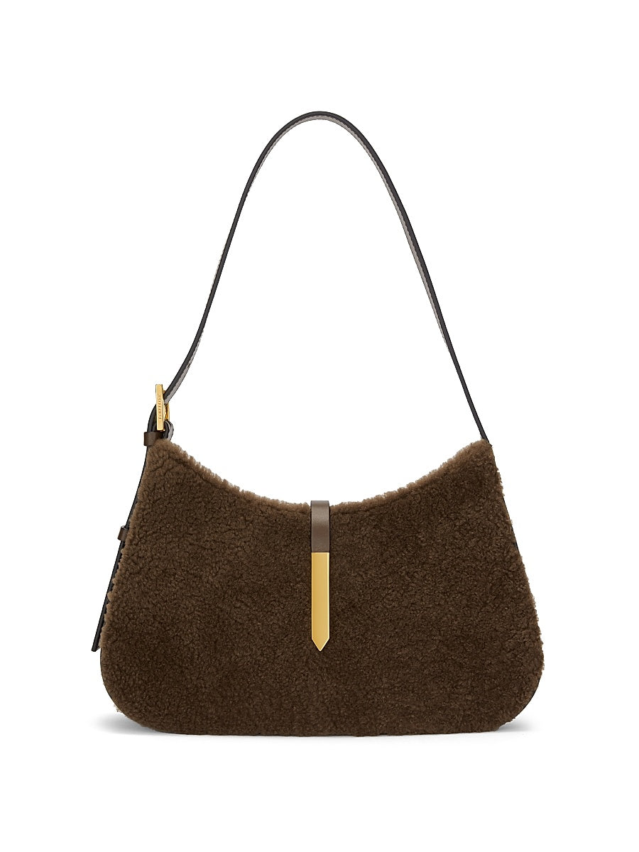 Small Tokyo Shearling Shoulder Bag