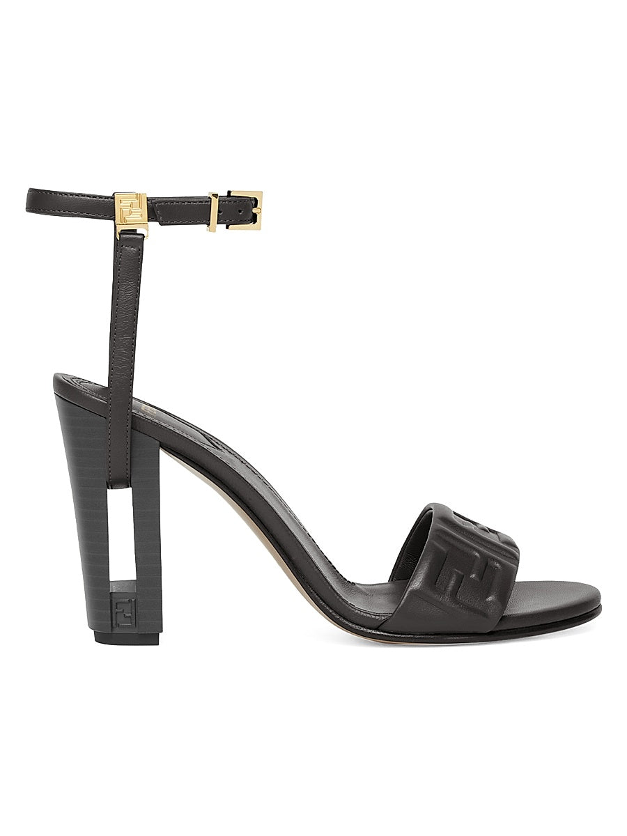 Delfina 95MM Leather Sandals