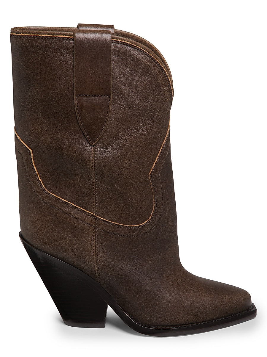 Leyane Western Leather Boots
