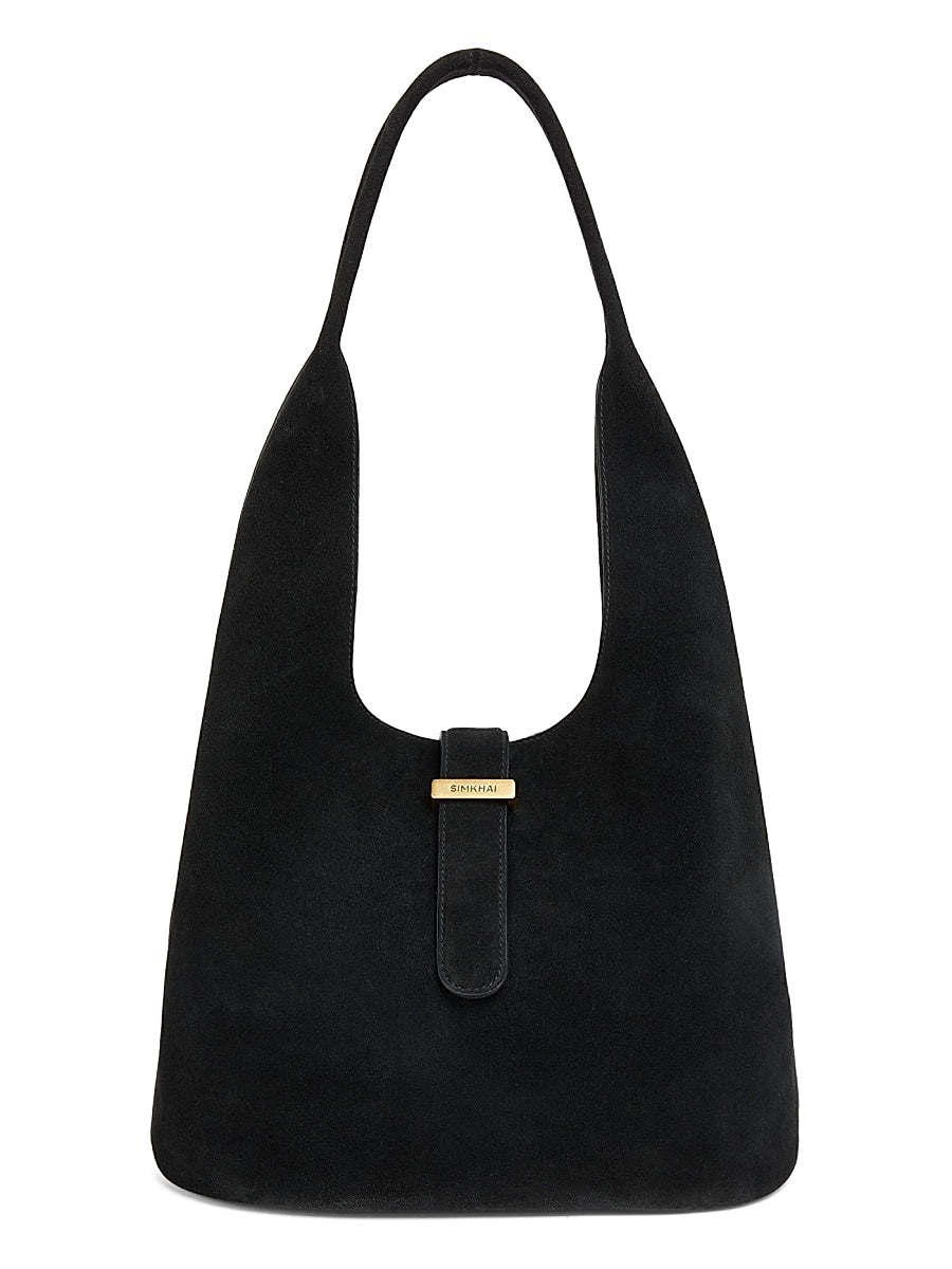 Khai Suede Hobo Bag