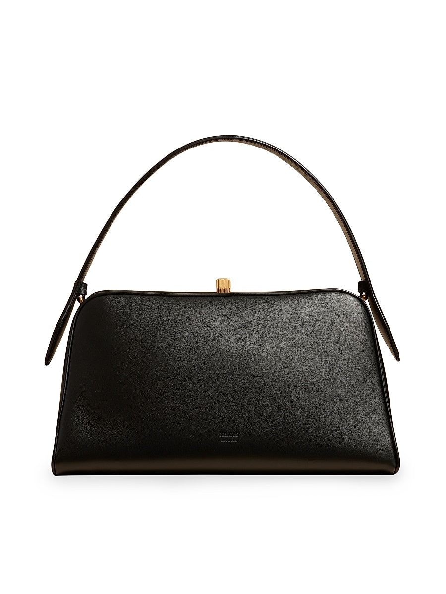 Cate Leather Top Handle Bag