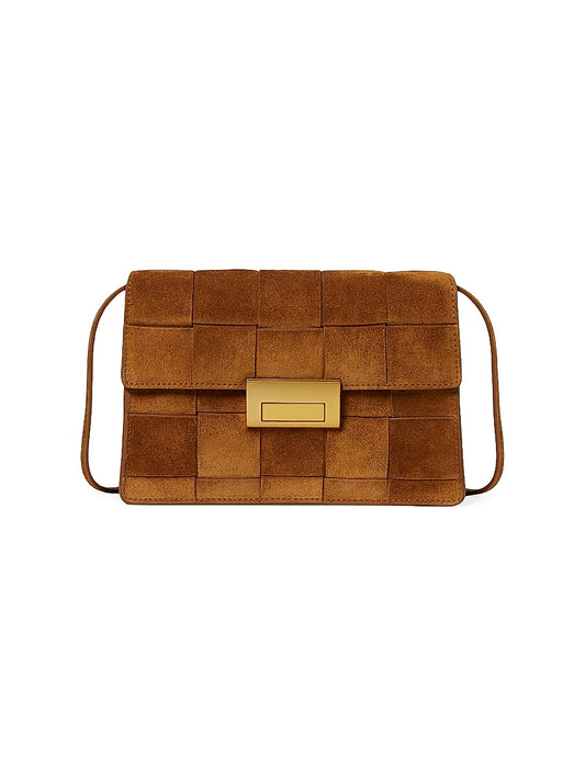 Delphine Suede Shoulder Bag