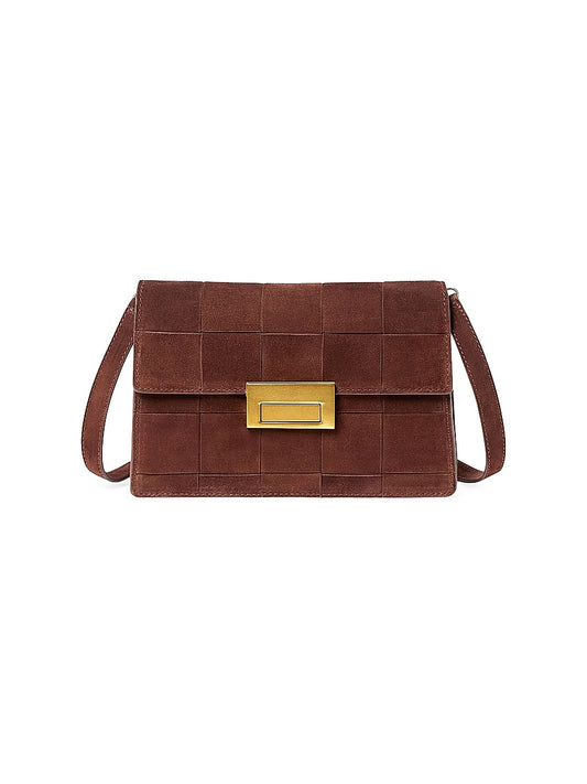 Delphine Suede Shoulder Bag