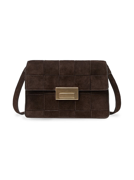 Delphine Suede Shoulder Bag