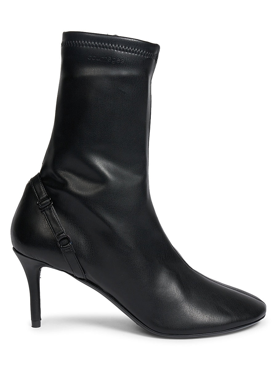 424 Oblique-Strap Ankle Boots