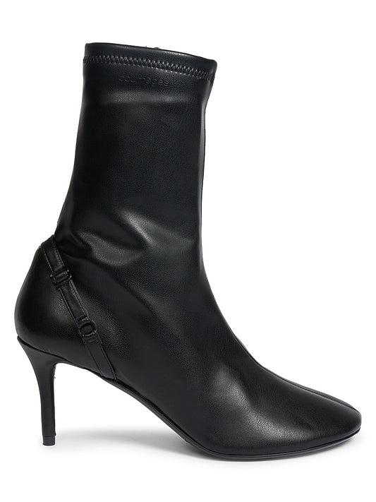 424 Oblique-Strap Ankle Boots