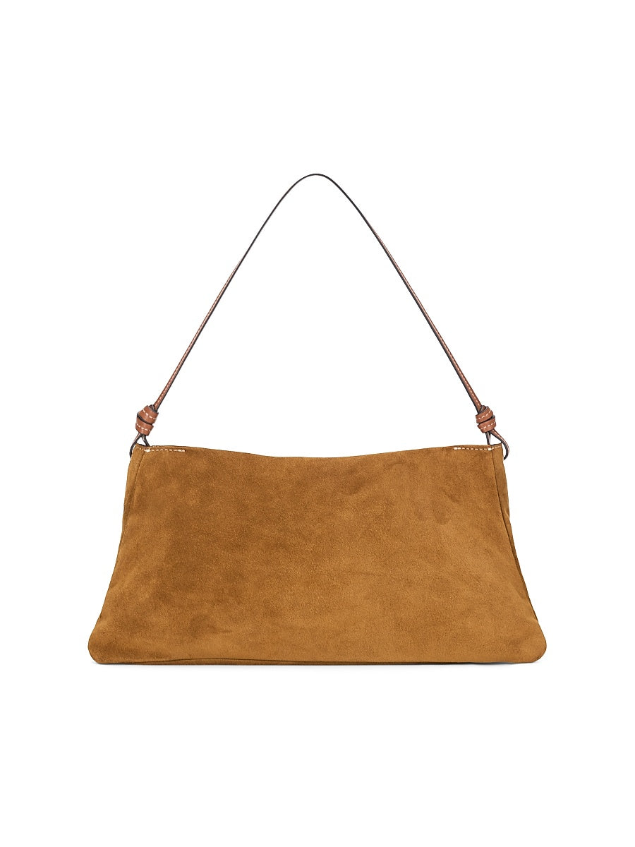 Wally Suede Shoulder Bag