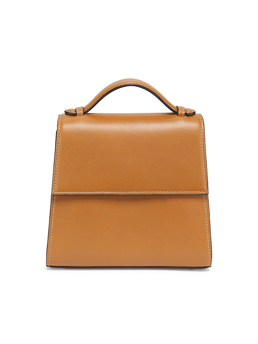 Small Leather Top Handle Bag