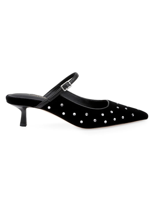 Edith 45MM Suede Pumps
