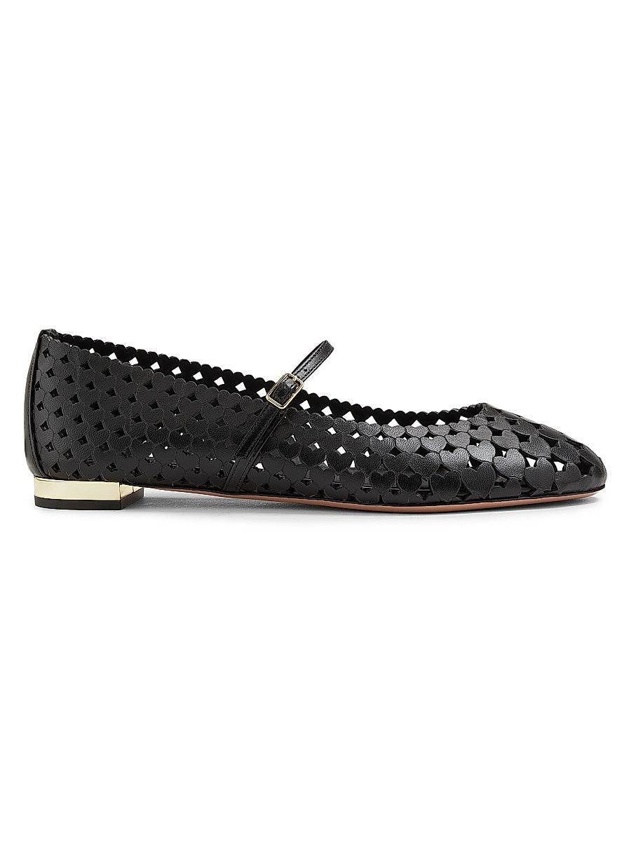 Amourose Leather Flats