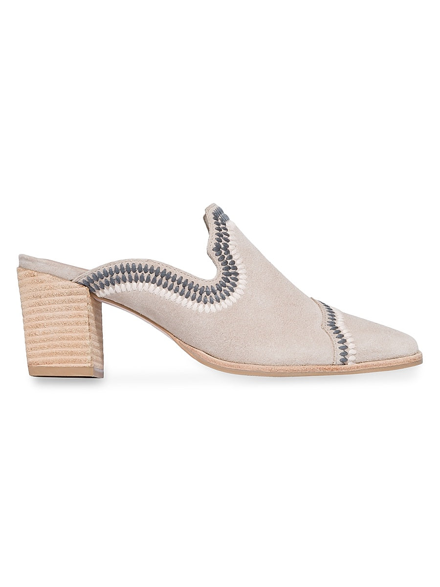 Brooklyn Embroidered Mules